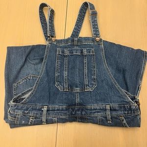 Denim overalls